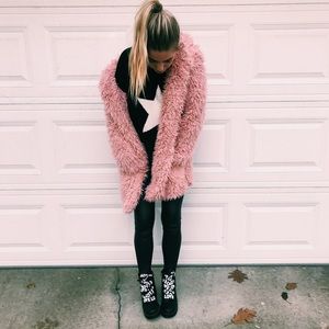 BLACK STUDDED COMBAT BOOTS!